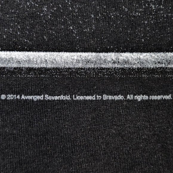 Avenged Sevenfold Tour Case A7X metal rock Official T-Shirt XL NWT - Picture 3 of 3